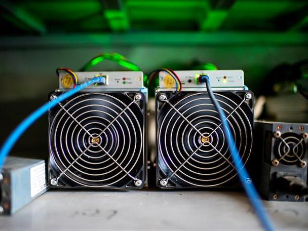 Close-up of Litecoin mining hardware showcasing ASIC miners.